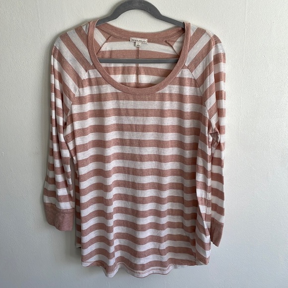 GAP Tops - GAP Striped Maternity Top Size Large